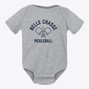 Belle Chasse Louisiana Pickleball Baby Onesie