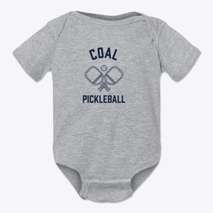 Coal Pennsylvania Pickleball Baby Onesie