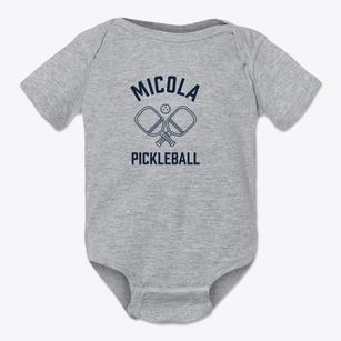 Micola Missouri Pickleball Baby Onesie