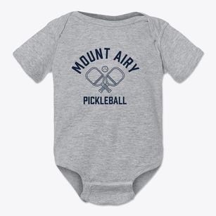 Mount Airy Pennsylvania Pickleball Baby Onesie