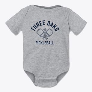 Three Oaks Tennessee Pickleball Baby Onesie