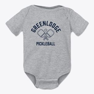 Greenlodge Massachusetts Pickleball Baby Onesie