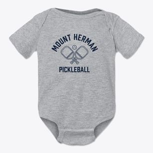 Mount Herman Oklahoma Pickleball Baby Onesie