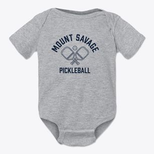 Mount Savage Kentucky Pickleball Baby Onesie