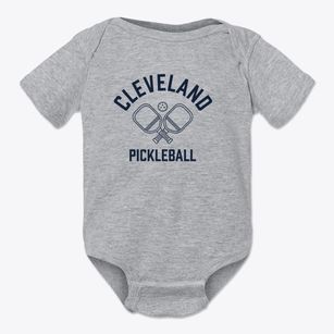 Cleveland West Virginia Pickleball Baby Onesie