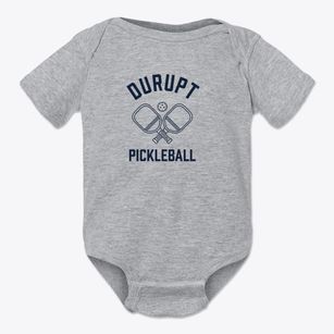 Durupt North Dakota Pickleball Baby Onesie