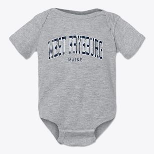 West Fryeburg Maine Traditional Baby Onesie