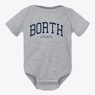 Borth Wisconsin Traditional Baby Onesie