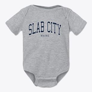 Slab City Maine Traditional Baby Onesie