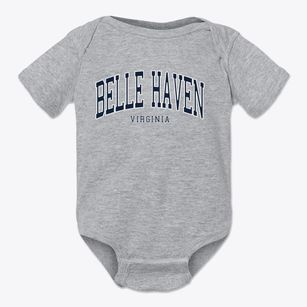Belle Haven Virginia Traditional Baby Onesie