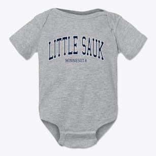 Little Sauk Minnesota Traditional Baby Onesie
