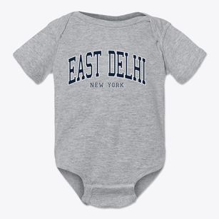 East Delhi New York Traditional Baby Onesie