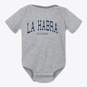 La Habra California Traditional Baby Onesie