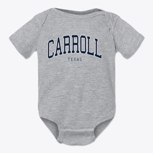 Carroll Texas Traditional Baby Onesie