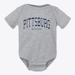 Pittsburg Missouri Traditional Baby Onesie