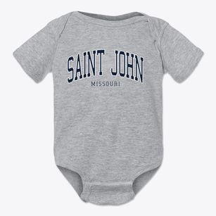 St. John Missouri Traditional Baby Onesie