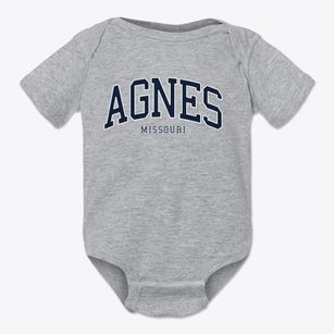 Agnes Missouri Traditional Baby Onesie