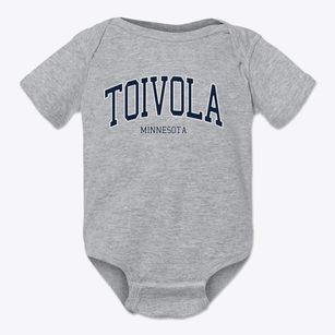 Toivola Minnesota Traditional Baby Onesie