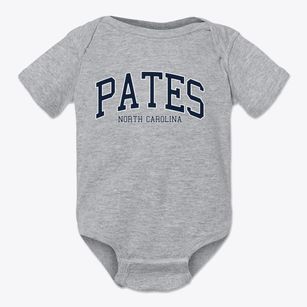 Pates North Carolina Traditional Baby Onesie