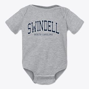 Swindell North Carolina Traditional Baby Onesie