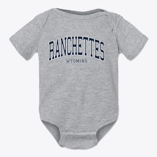 Ranchettes Wyoming Traditional Baby Onesie