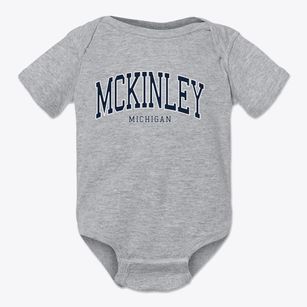 Mckinley Michigan Traditional Baby Onesie
