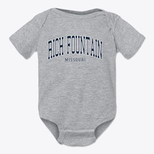 Rich Fountain Missouri Traditional Baby Onesie