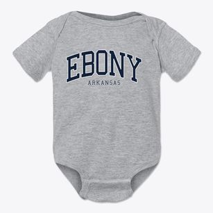 Ebony Arkansas Traditional Baby Onesie