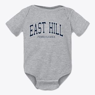 East Hill Pennsylvania Traditional Baby Onesie