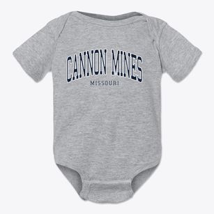 Cannon Mines Missouri Traditional Baby Onesie