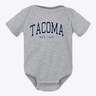 Tacoma New York Traditional Baby Onesie