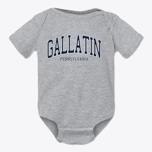 Gallatin Pennsylvania Traditional Baby Onesie