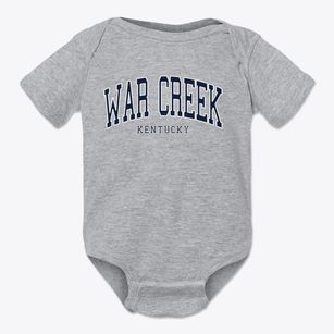 War Creek Kentucky Traditional Baby Onesie