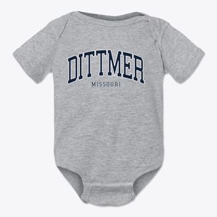 Dittmer Missouri Traditional Baby Onesie