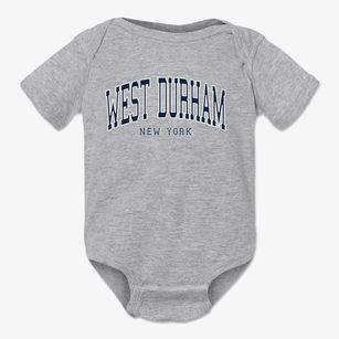West Durham New York Traditional Baby Onesie