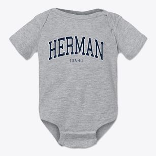 Herman Idaho Traditional Baby Onesie
