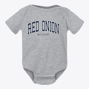 Red Onion Missouri Traditional Baby Onesie