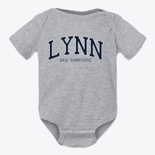 Lynn New Hampshire Traditional Baby Onesie