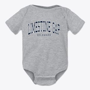 Limestone Gap Delaware Traditional Baby Onesie