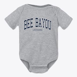 Bee Bayou Louisiana Traditional Baby Onesie