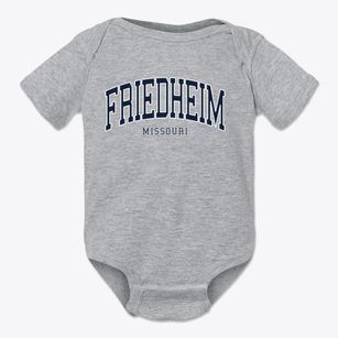 Friedheim Missouri Traditional Baby Onesie