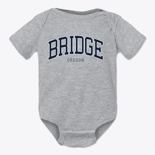 Bridge Oregon Traditional Baby Onesie