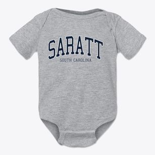 Saratt South Carolina Traditional Baby Onesie