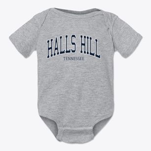 Halls Hill Tennessee Traditional Baby Onesie