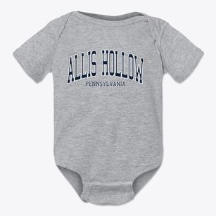 Allis Hollow Pennsylvania Traditional Baby Onesie