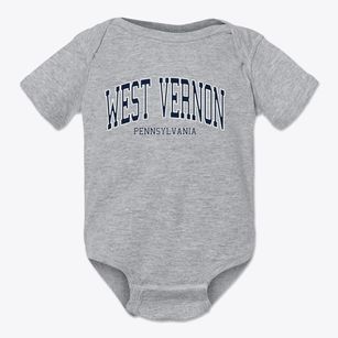 West Vernon Pennsylvania Traditional Baby Onesie