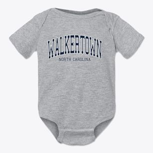 Walkertown North Carolina Traditional Baby Onesie
