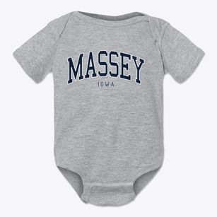 Massey Iowa Traditional Baby Onesie