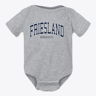 Friesland Minnesota Traditional Baby Onesie