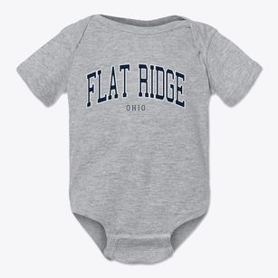 Flat Ridge Ohio Traditional Baby Onesie